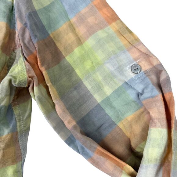 Woolrich Women's XXL Roll Tab Sleeve Shirt Conundrum Convertible Multicolor - Picture 7 of 11